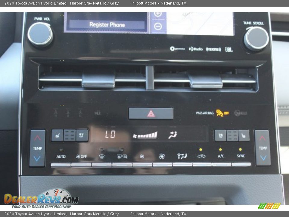 2020 Toyota Avalon Hybrid Limited Harbor Gray Metallic / Gray Photo #16