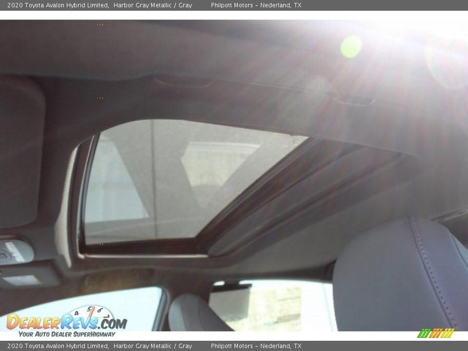 2020 Toyota Avalon Hybrid Limited Harbor Gray Metallic / Gray Photo #19
