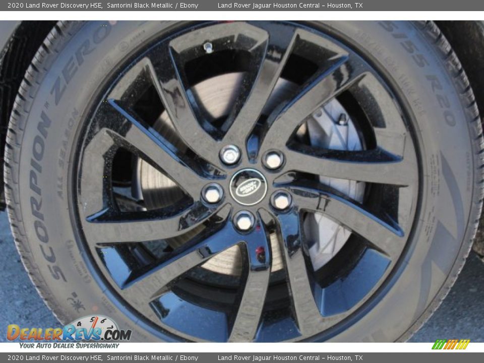 2020 Land Rover Discovery HSE Santorini Black Metallic / Ebony Photo #9