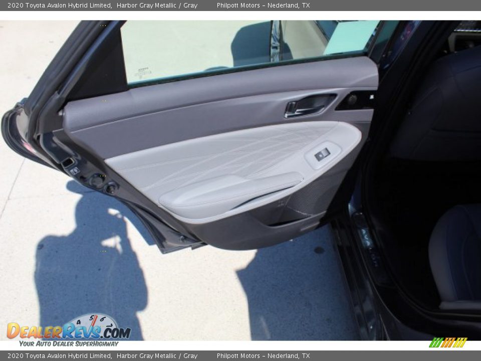 2020 Toyota Avalon Hybrid Limited Harbor Gray Metallic / Gray Photo #20