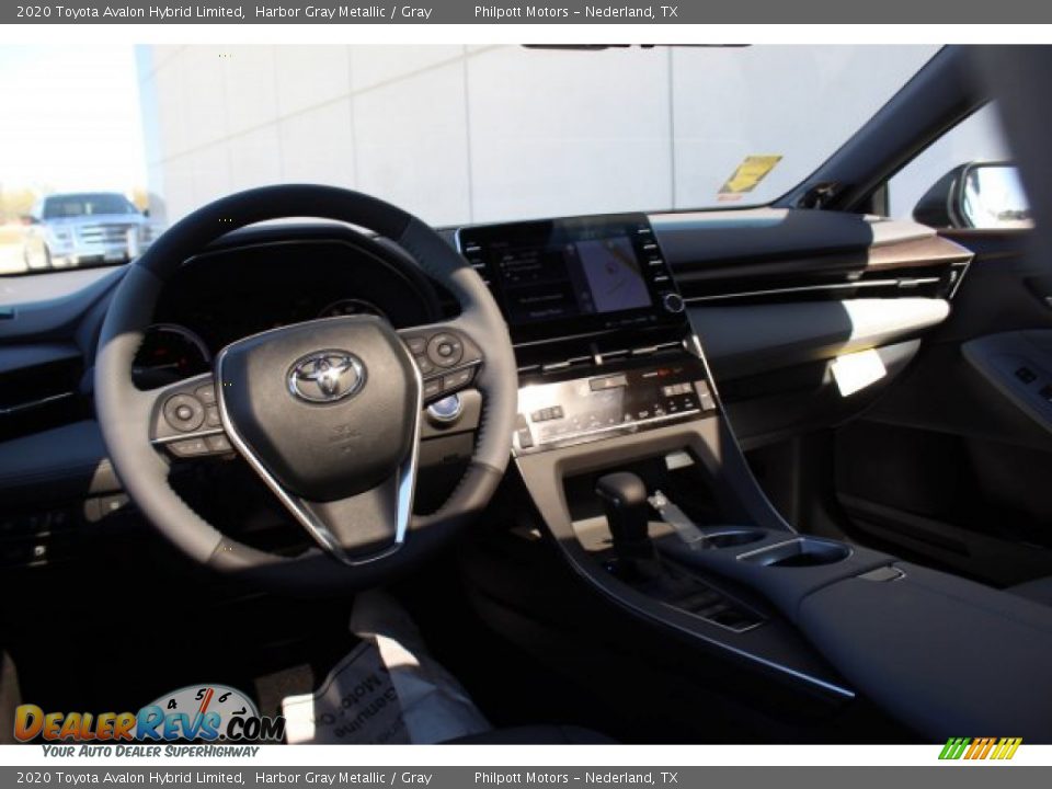 2020 Toyota Avalon Hybrid Limited Harbor Gray Metallic / Gray Photo #22