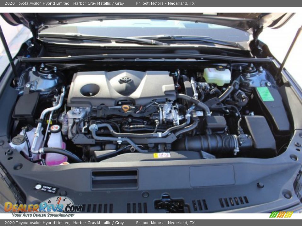 2020 Toyota Avalon Hybrid Limited Harbor Gray Metallic / Gray Photo #25