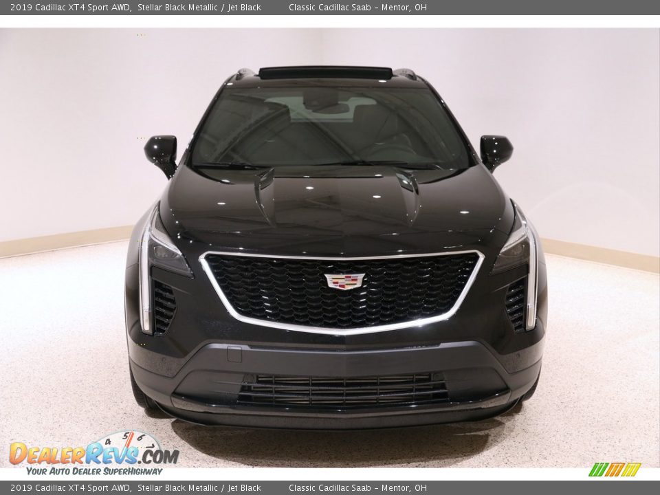 2019 Cadillac XT4 Sport AWD Stellar Black Metallic / Jet Black Photo #2