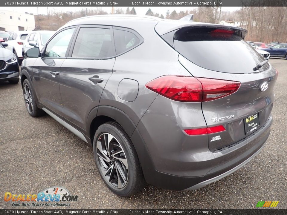 2020 Hyundai Tucson Sport AWD Magnetic Force Metallic / Gray Photo #6