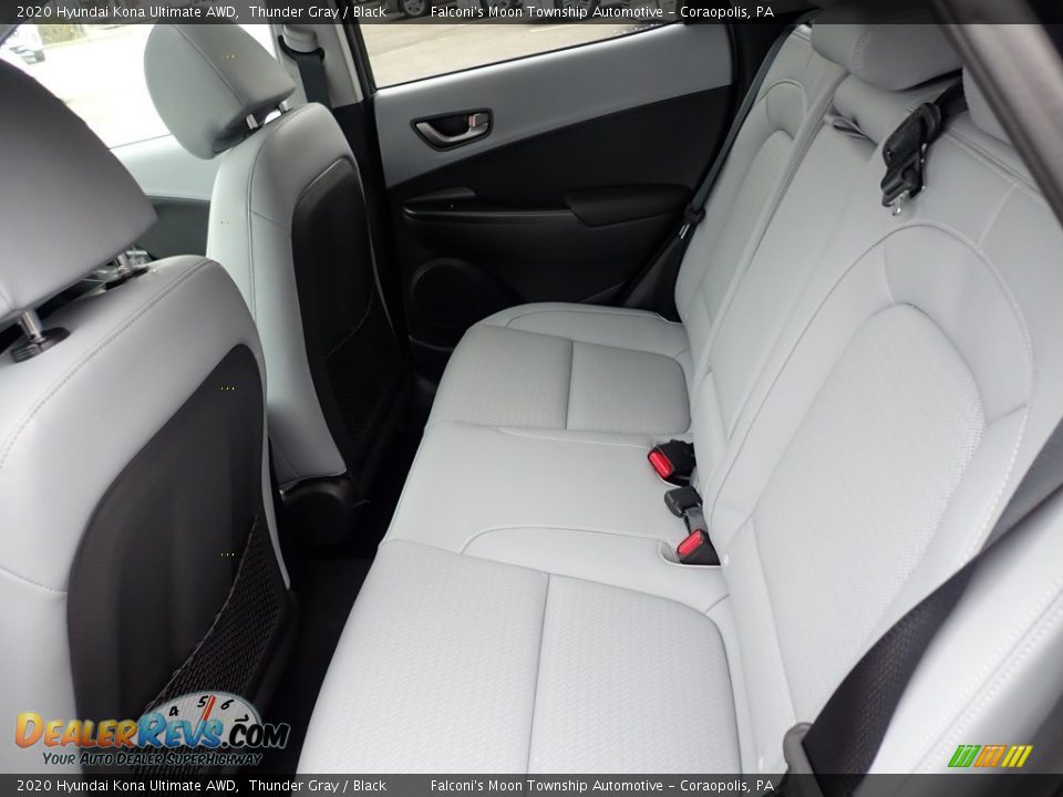 Rear Seat of 2020 Hyundai Kona Ultimate AWD Photo #8