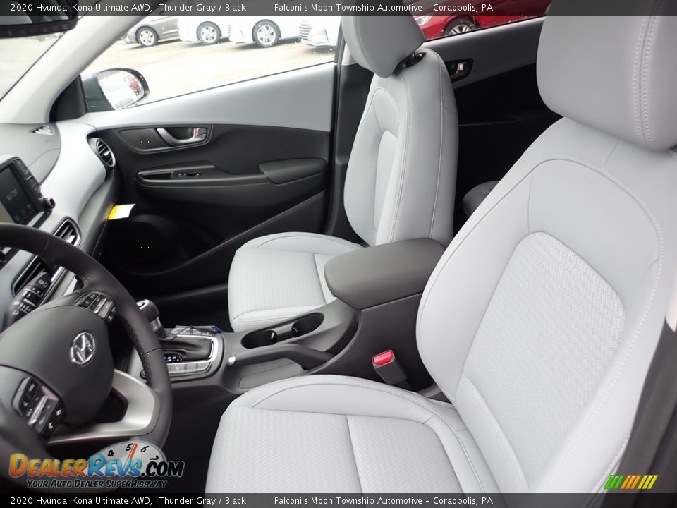 Front Seat of 2020 Hyundai Kona Ultimate AWD Photo #10