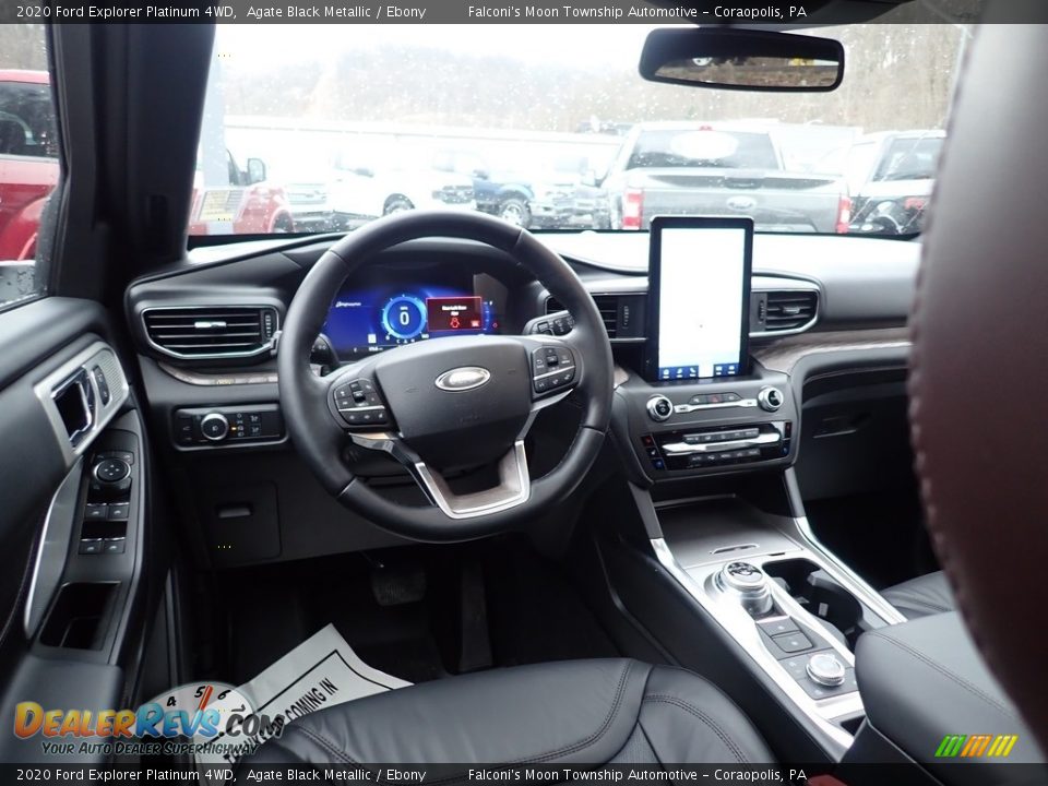 Front Seat of 2020 Ford Explorer Platinum 4WD Photo #9