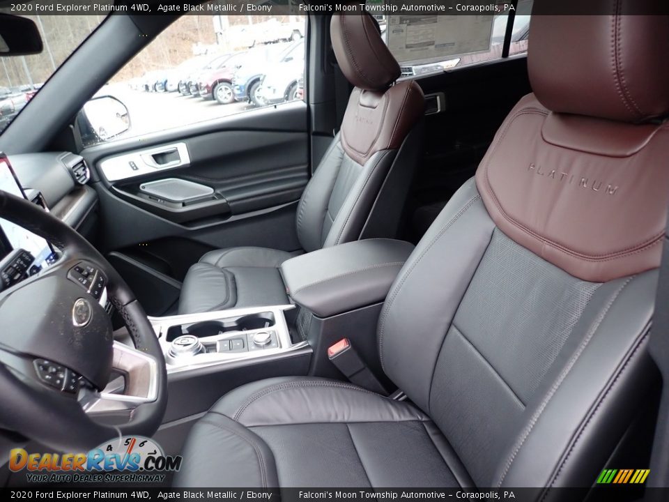 Front Seat of 2020 Ford Explorer Platinum 4WD Photo #10
