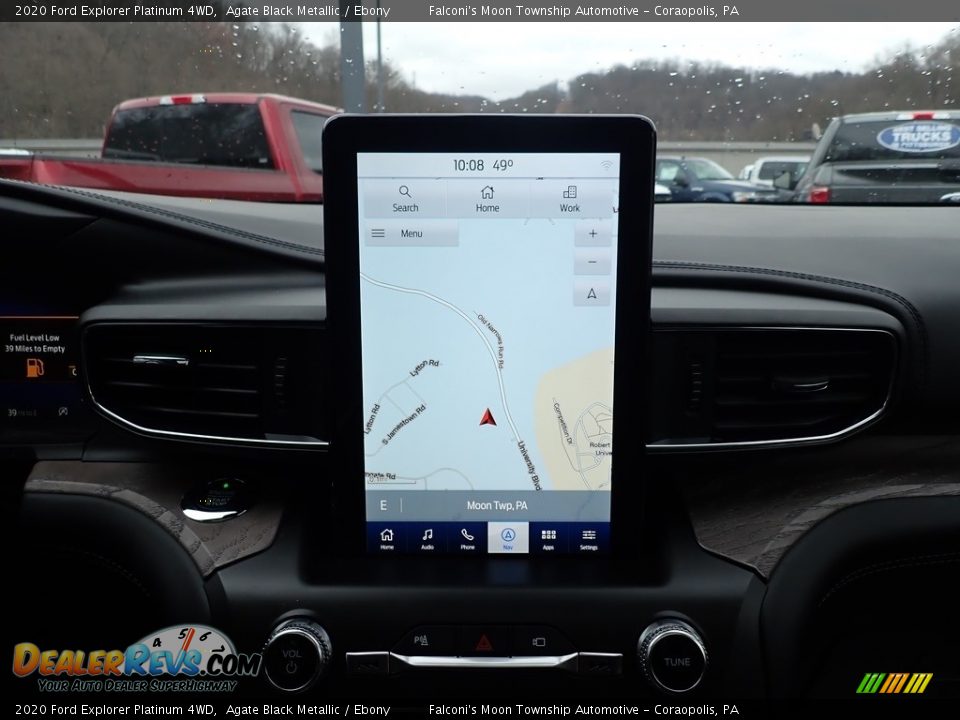 Navigation of 2020 Ford Explorer Platinum 4WD Photo #13