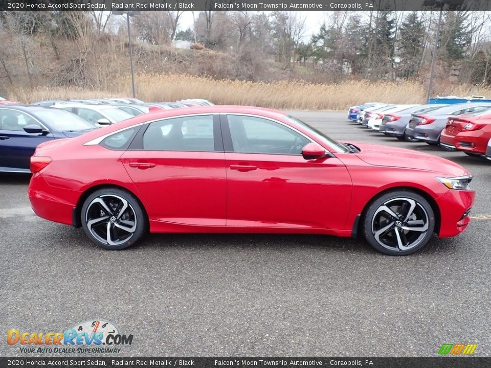 Radiant Red Metallic 2020 Honda Accord Sport Sedan Photo #5
