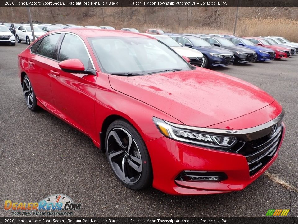 Front 3/4 View of 2020 Honda Accord Sport Sedan Photo #6