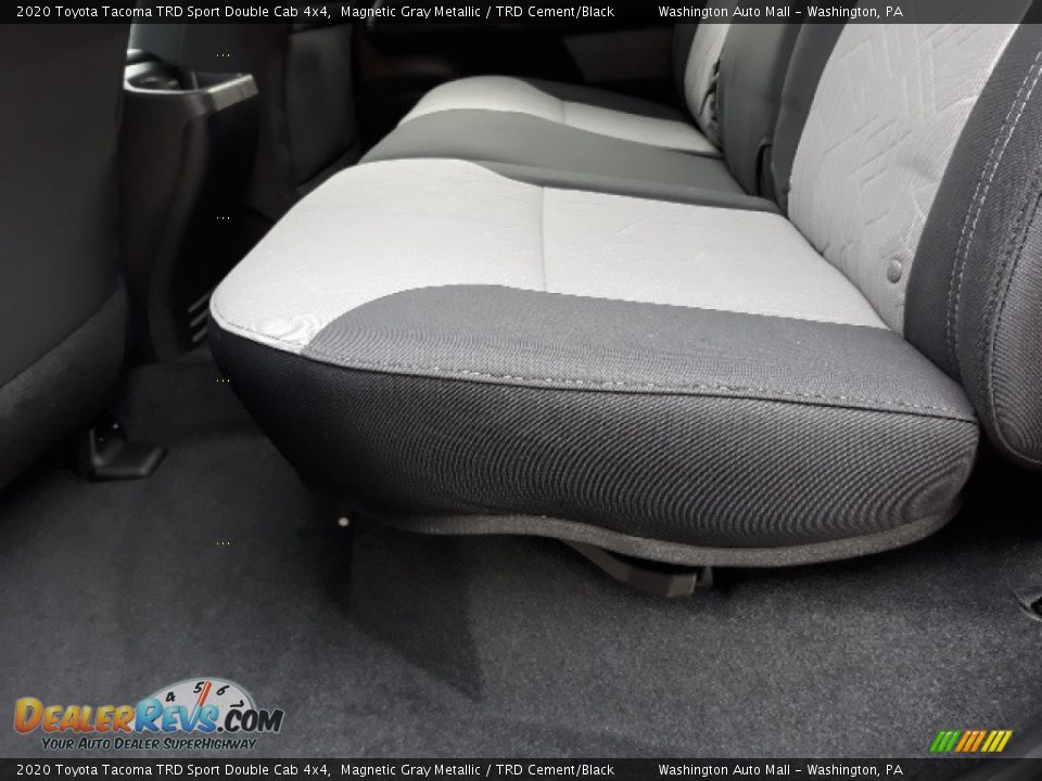 2020 Toyota Tacoma TRD Sport Double Cab 4x4 Magnetic Gray Metallic / TRD Cement/Black Photo #27