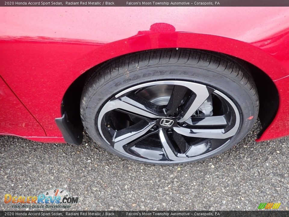 2020 Honda Accord Sport Sedan Radiant Red Metallic / Black Photo #8