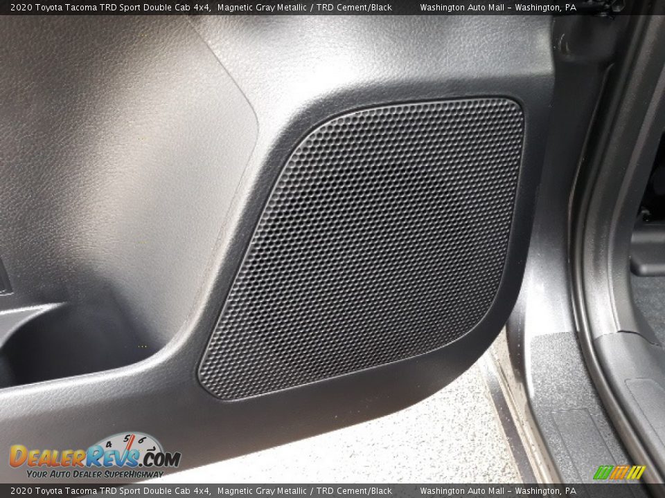 2020 Toyota Tacoma TRD Sport Double Cab 4x4 Magnetic Gray Metallic / TRD Cement/Black Photo #29