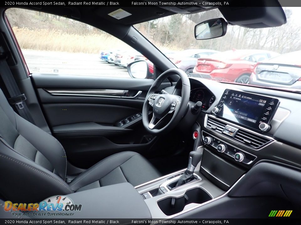 2020 Honda Accord Sport Sedan Radiant Red Metallic / Black Photo #10