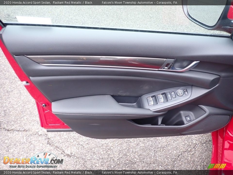 2020 Honda Accord Sport Sedan Radiant Red Metallic / Black Photo #12