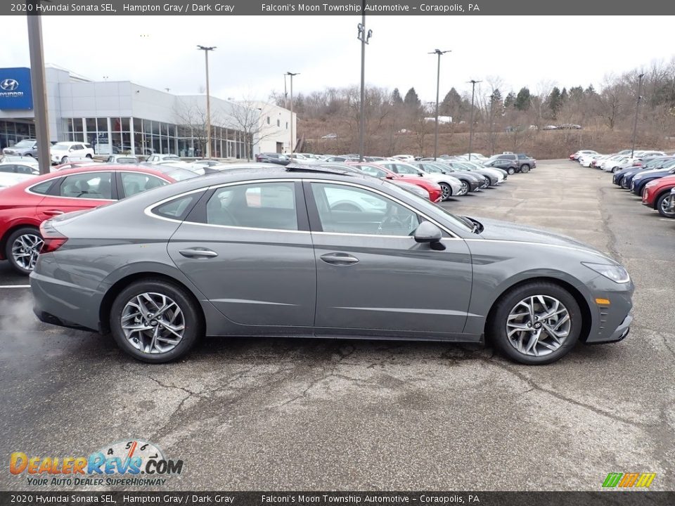 2020 Hyundai Sonata SEL Hampton Gray / Dark Gray Photo #1