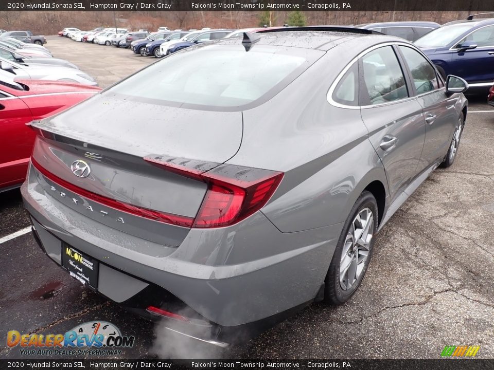 2020 Hyundai Sonata SEL Hampton Gray / Dark Gray Photo #2