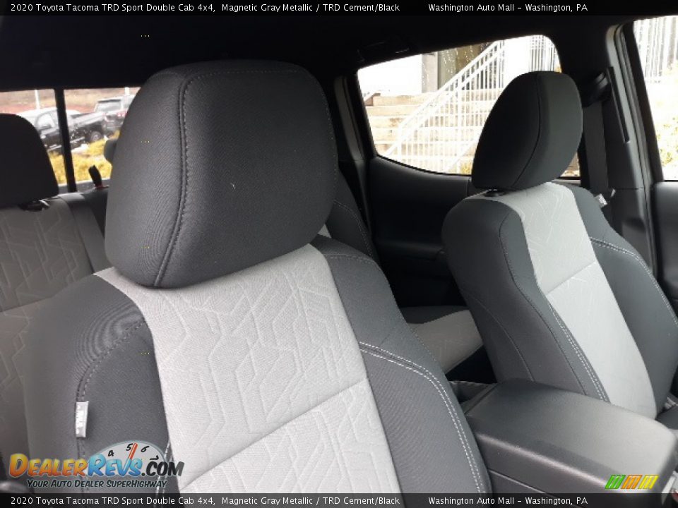 2020 Toyota Tacoma TRD Sport Double Cab 4x4 Magnetic Gray Metallic / TRD Cement/Black Photo #36