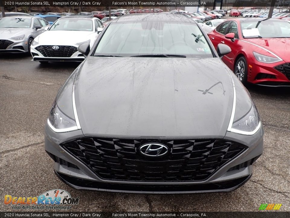 2020 Hyundai Sonata SEL Hampton Gray / Dark Gray Photo #4