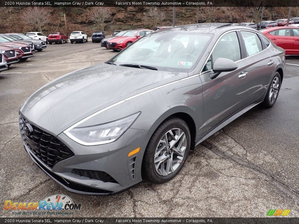 2020 Hyundai Sonata SEL Hampton Gray / Dark Gray Photo #5