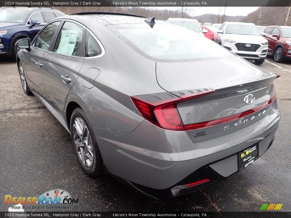 2020 Hyundai Sonata SEL Hampton Gray / Dark Gray Photo #6