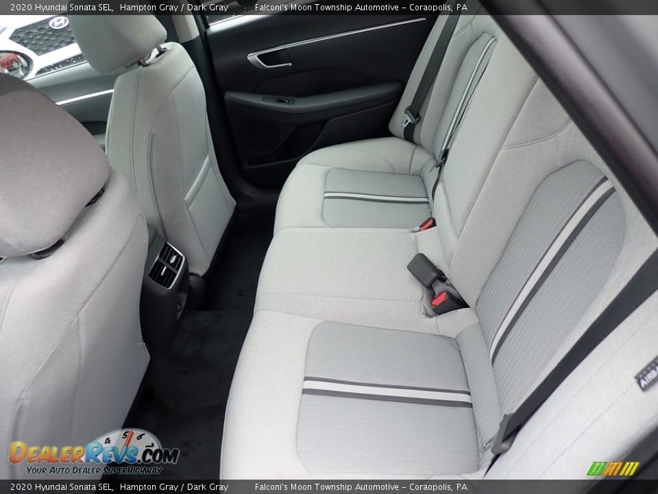 2020 Hyundai Sonata SEL Hampton Gray / Dark Gray Photo #8