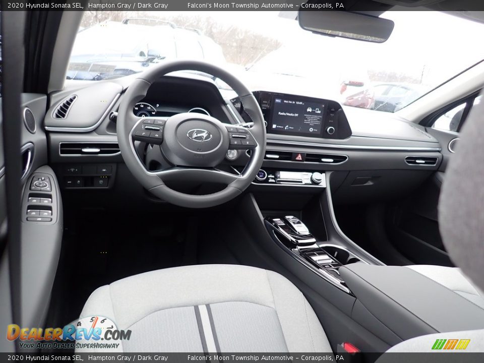 2020 Hyundai Sonata SEL Hampton Gray / Dark Gray Photo #9