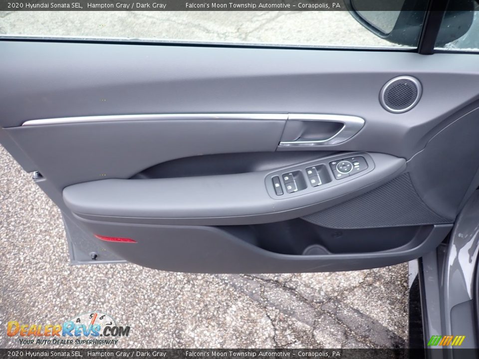 2020 Hyundai Sonata SEL Hampton Gray / Dark Gray Photo #10