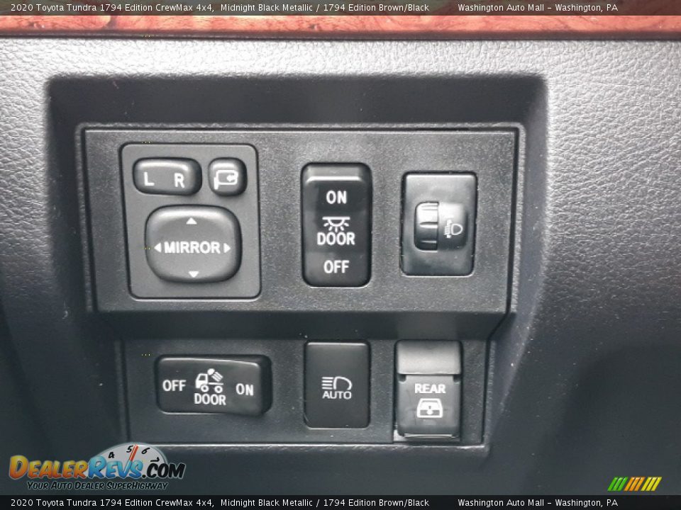 Controls of 2020 Toyota Tundra 1794 Edition CrewMax 4x4 Photo #10