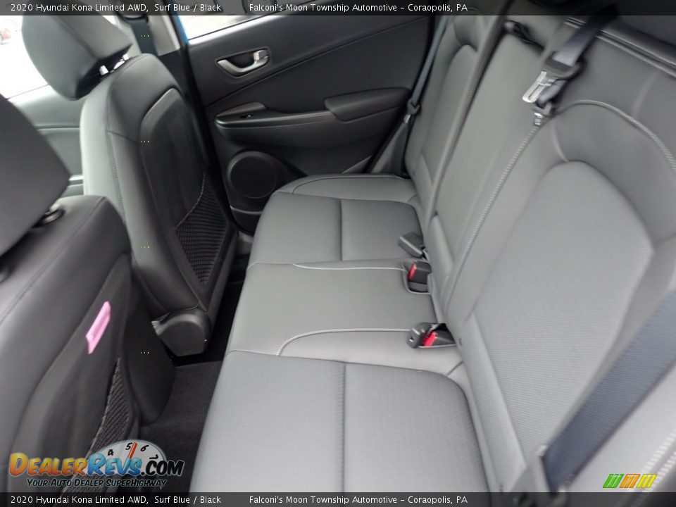 2020 Hyundai Kona Limited AWD Surf Blue / Black Photo #8