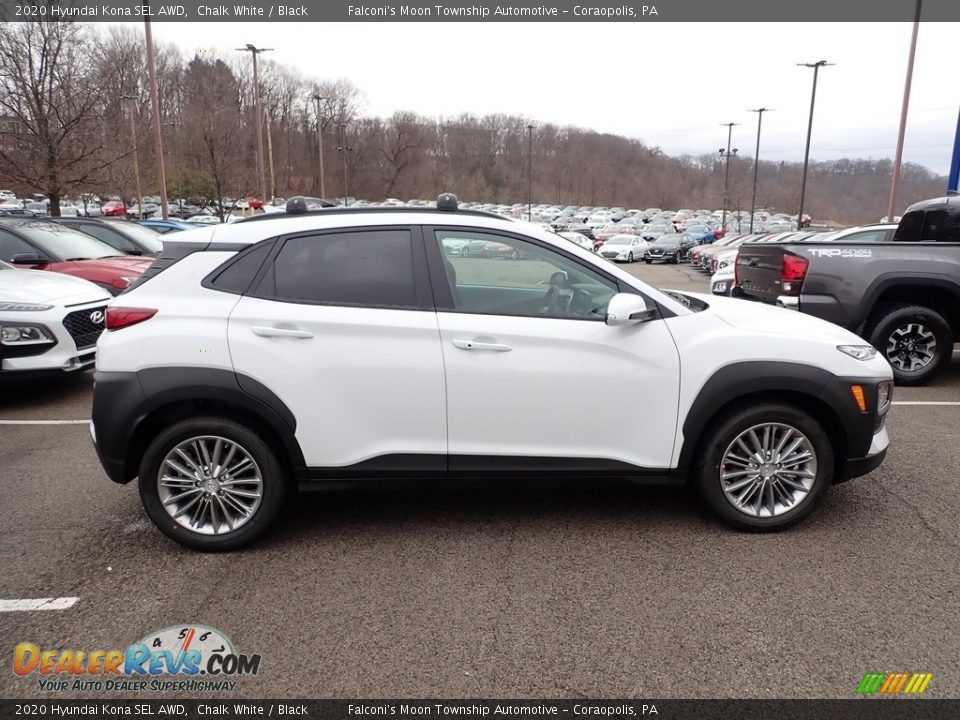 2020 Hyundai Kona SEL AWD Chalk White / Black Photo #1