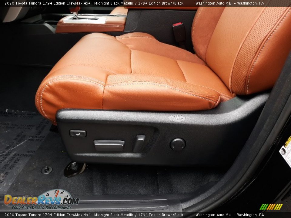 Front Seat of 2020 Toyota Tundra 1794 Edition CrewMax 4x4 Photo #27