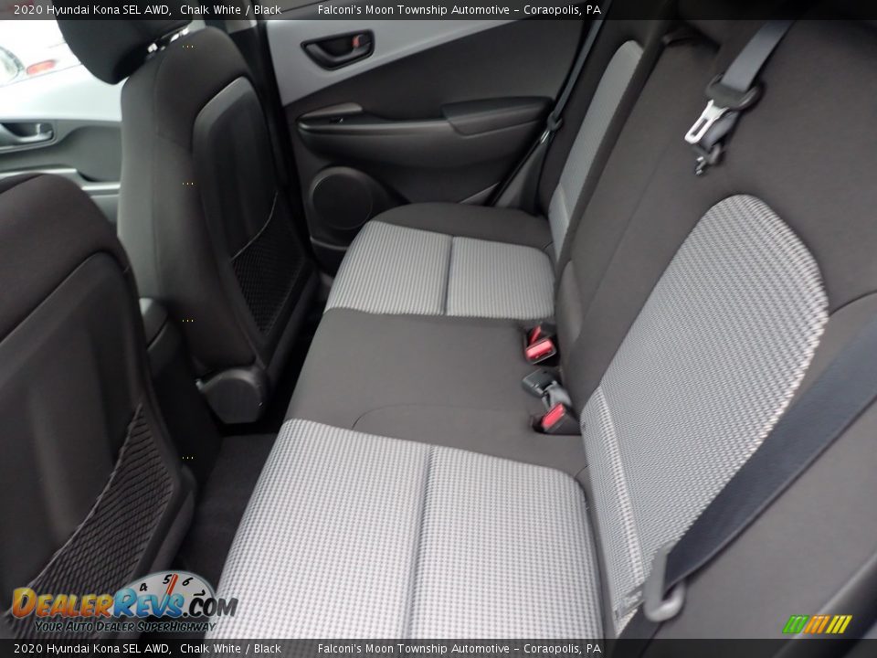 2020 Hyundai Kona SEL AWD Chalk White / Black Photo #8