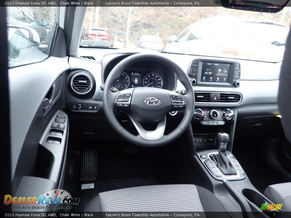 2020 Hyundai Kona SEL AWD Chalk White / Black Photo #9