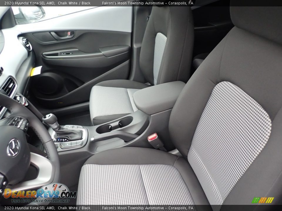 2020 Hyundai Kona SEL AWD Chalk White / Black Photo #11