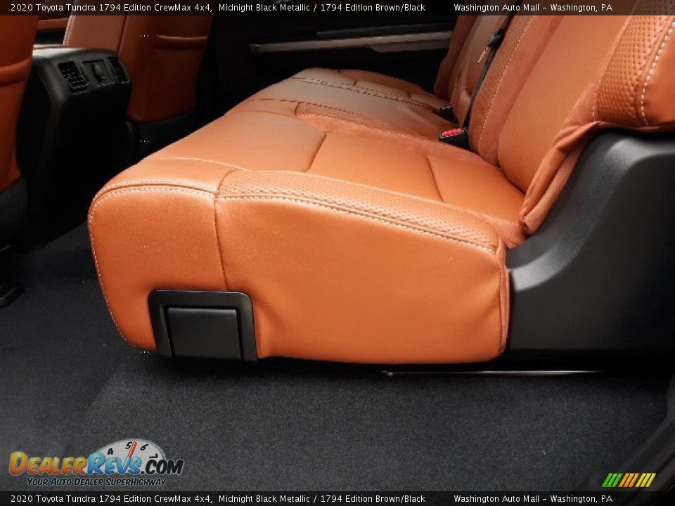 Rear Seat of 2020 Toyota Tundra 1794 Edition CrewMax 4x4 Photo #34
