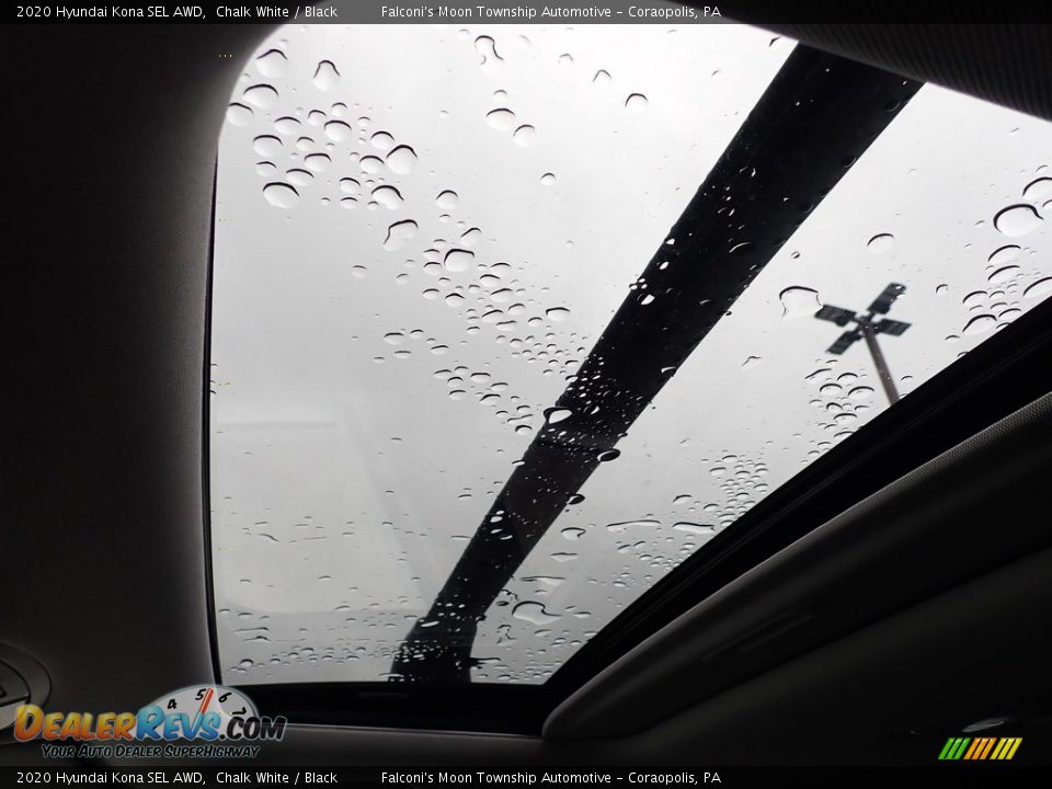 2020 Hyundai Kona SEL AWD Chalk White / Black Photo #15