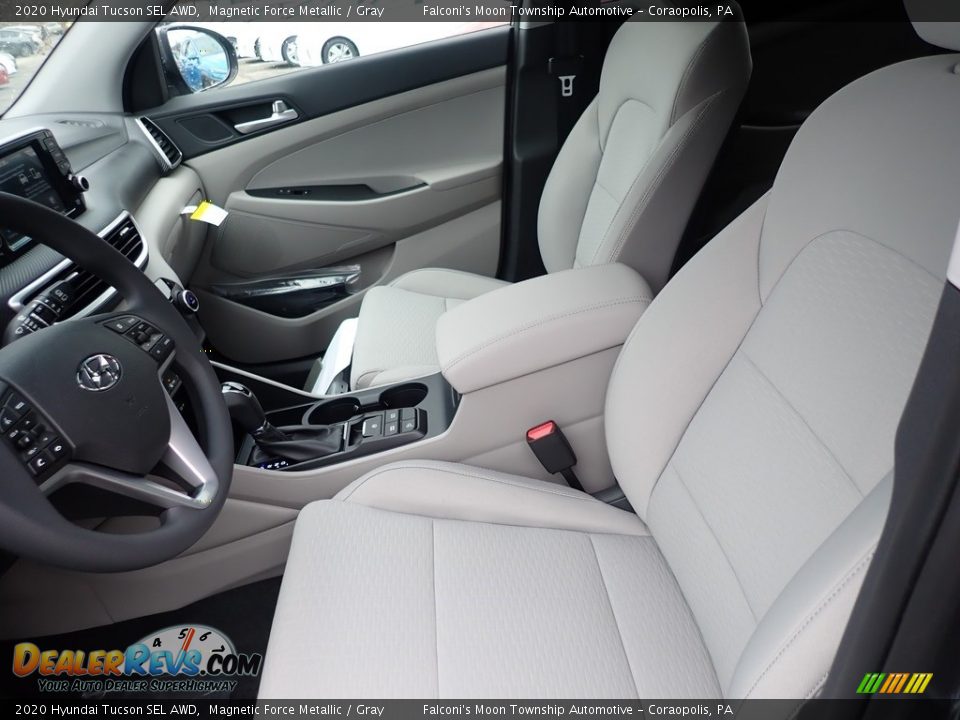2020 Hyundai Tucson SEL AWD Magnetic Force Metallic / Gray Photo #10
