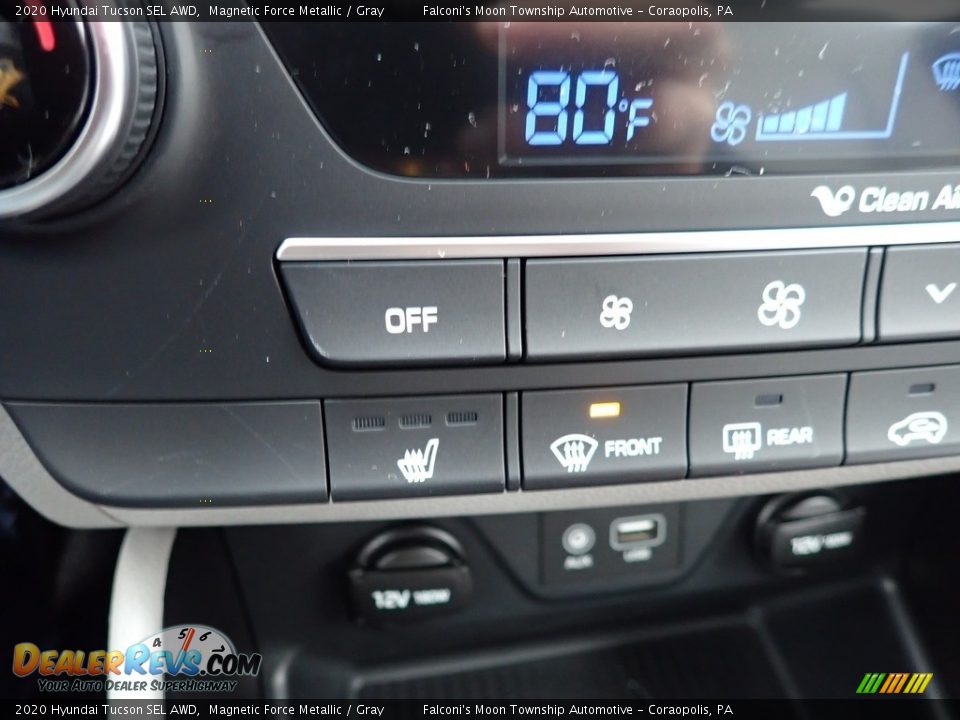 2020 Hyundai Tucson SEL AWD Magnetic Force Metallic / Gray Photo #15