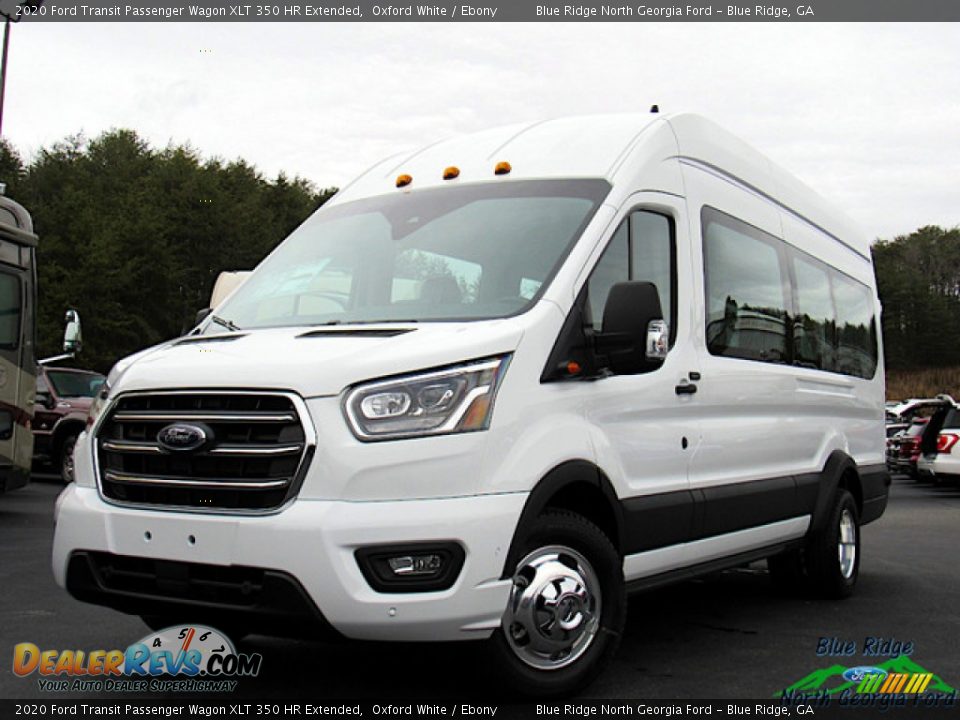 2020 Ford Transit Passenger Wagon XLT 350 HR Extended Oxford White / Ebony Photo #1