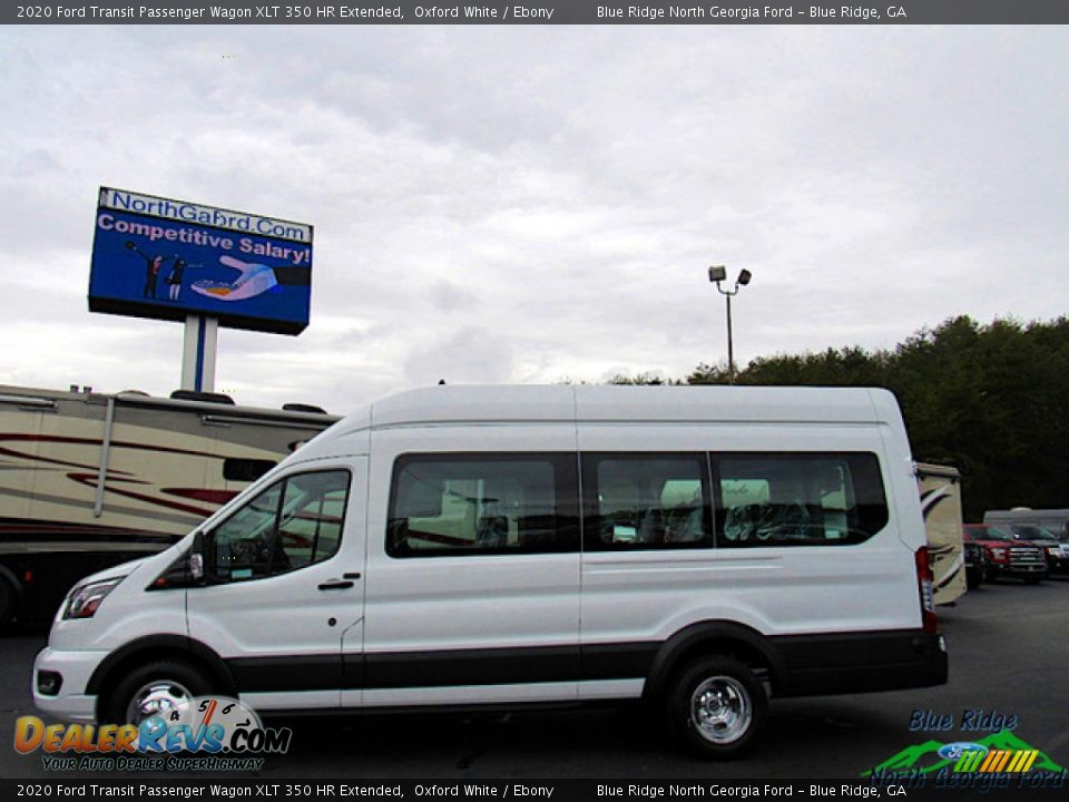 2020 Ford Transit Passenger Wagon XLT 350 HR Extended Oxford White / Ebony Photo #2