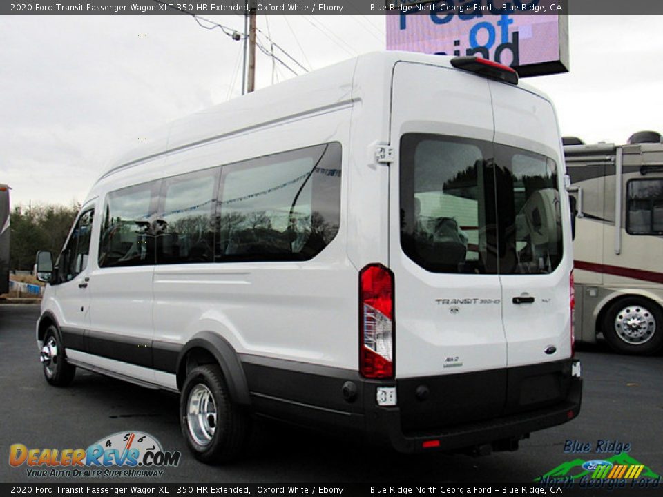 2020 Ford Transit Passenger Wagon XLT 350 HR Extended Oxford White / Ebony Photo #3