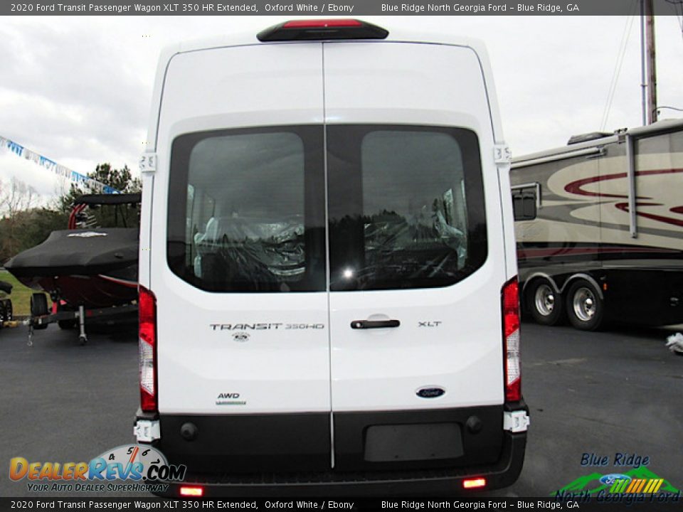2020 Ford Transit Passenger Wagon XLT 350 HR Extended Oxford White / Ebony Photo #4