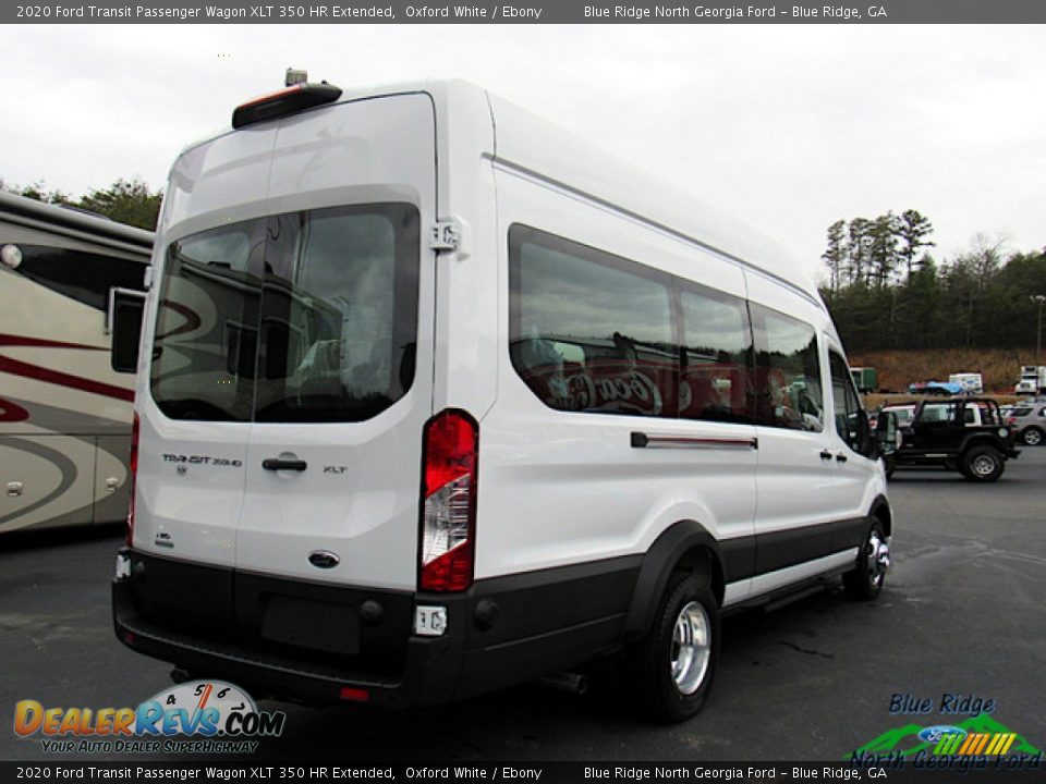 2020 Ford Transit Passenger Wagon XLT 350 HR Extended Oxford White / Ebony Photo #5