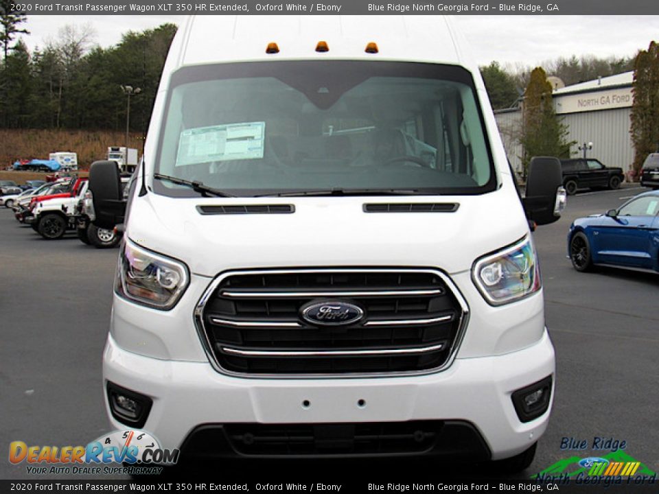 2020 Ford Transit Passenger Wagon XLT 350 HR Extended Oxford White / Ebony Photo #8