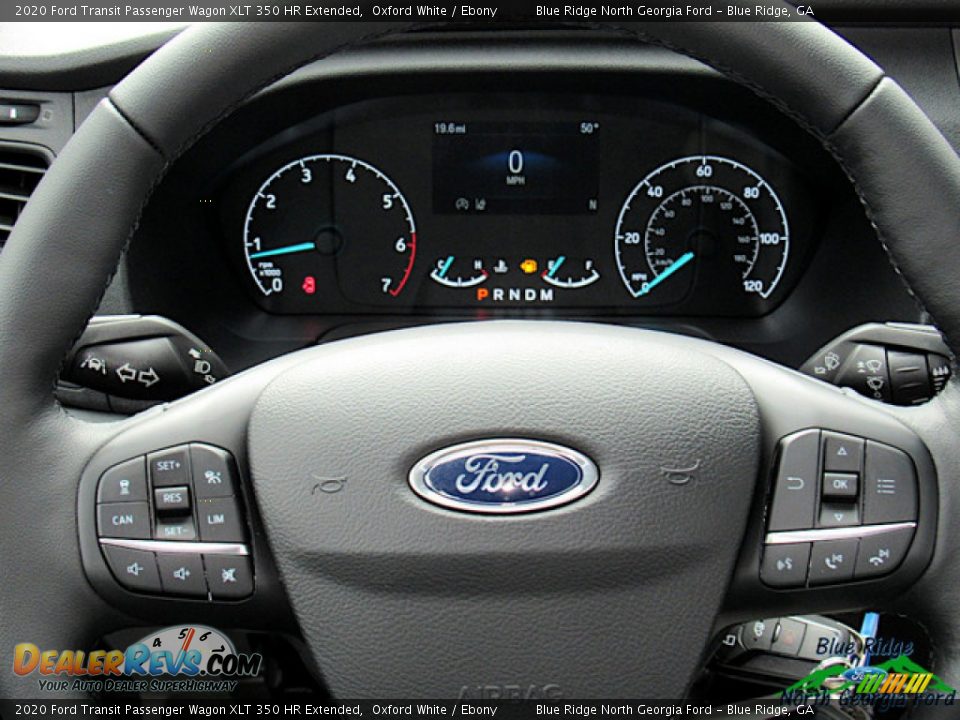 2020 Ford Transit Passenger Wagon XLT 350 HR Extended Oxford White / Ebony Photo #23
