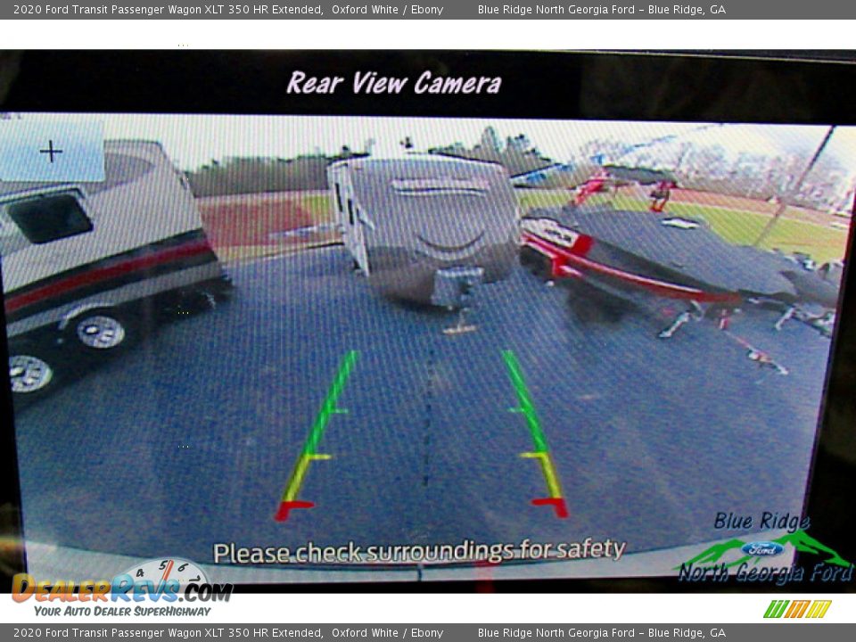2020 Ford Transit Passenger Wagon XLT 350 HR Extended Oxford White / Ebony Photo #28