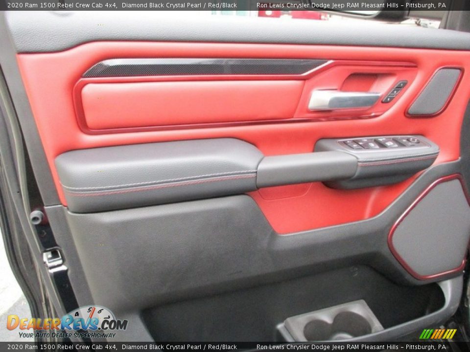 Door Panel of 2020 Ram 1500 Rebel Crew Cab 4x4 Photo #9