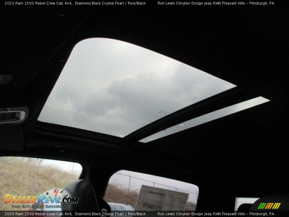 Sunroof of 2020 Ram 1500 Rebel Crew Cab 4x4 Photo #12